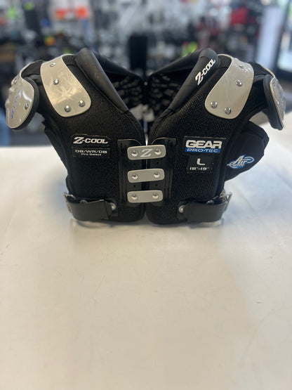 Z-Cool QB/WR/DB Shoulder Pads - Large (Used)