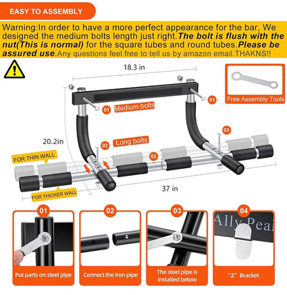 Ally Peaks Pull up Bar for Doorway (used)