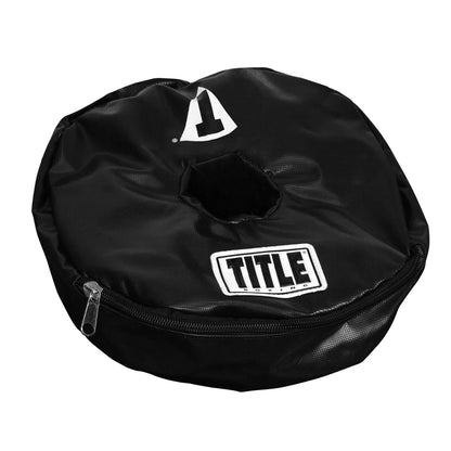 Title Boxing Bag Anchor for 45 lbs Weight Plates or other weight - Durable Nylon Cover