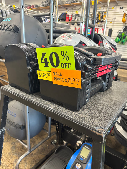 Power Blocks EXP Adjustable Dumbbell Pair