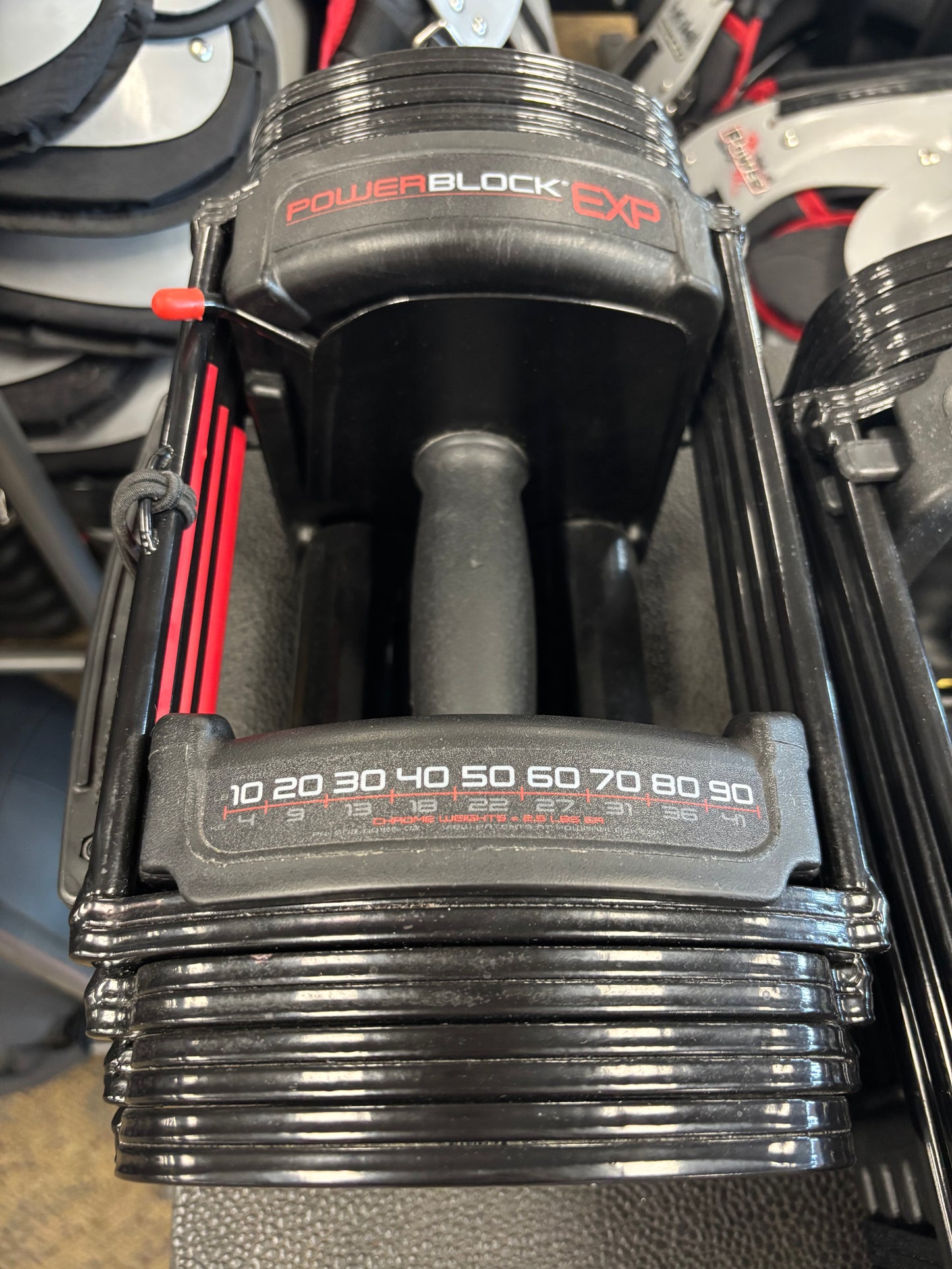 Power Blocks EXP Adjustable Dumbbell Pair