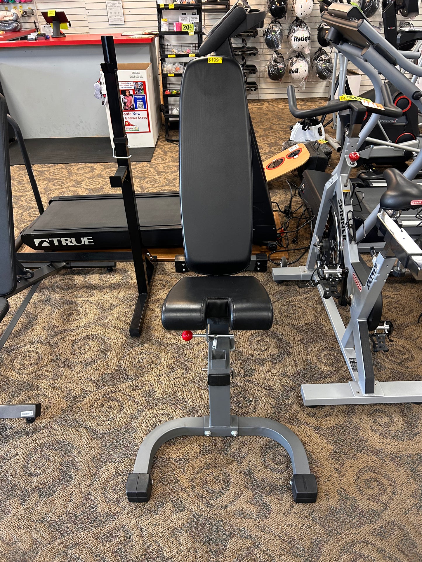 Xmark adjustable bench (incline and decline) used