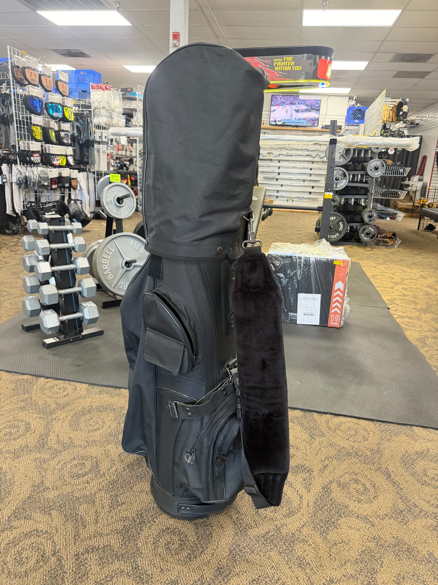 Golf Bag with Rain Cover (used)