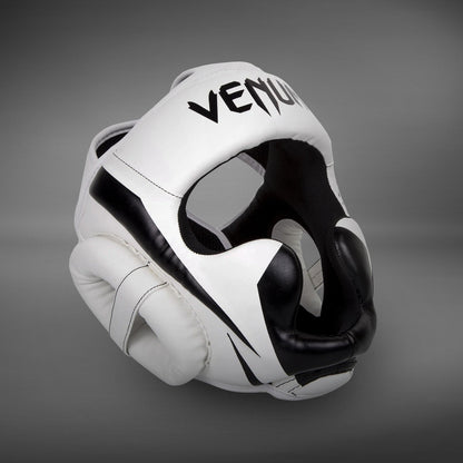 VENUM ELITE HEADGEAR | Skintex Leather, Lightweight, Triple Density Foam