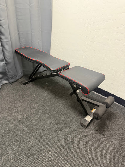 Yoleo Adjustable Weight Bench (used)