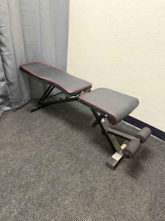 Yoleo Adjustable Weight Bench (used)