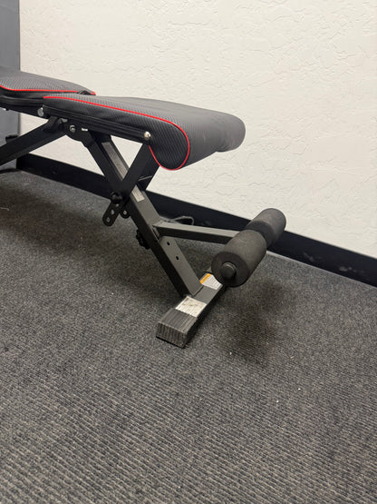 Yoleo Adjustable Weight Bench (used)