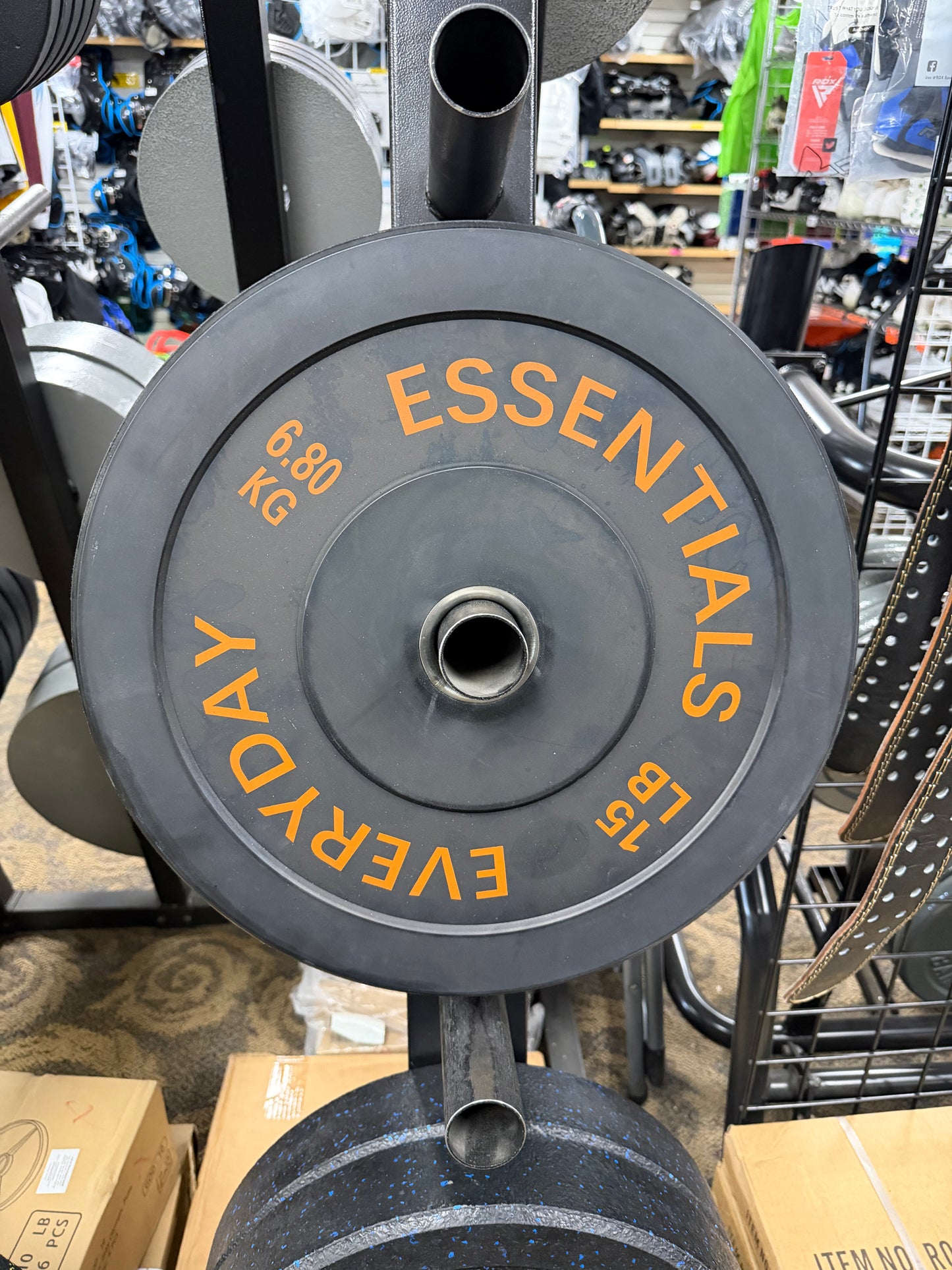 Invictus / Essentials Rubber Bumper Plates (In Store)