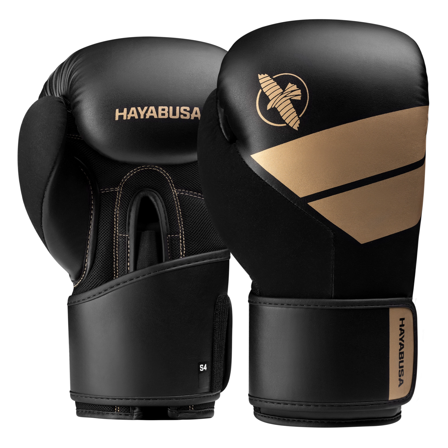 Hayabusa S4 Boxing Gloves - with Shock Absorbing Foam, Splinted Padding & Cool Lining