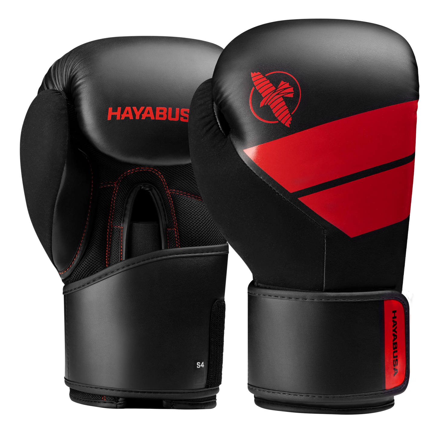 Hayabusa S4 Boxing Gloves - with Shock Absorbing Foam, Splinted Padding & Cool Lining