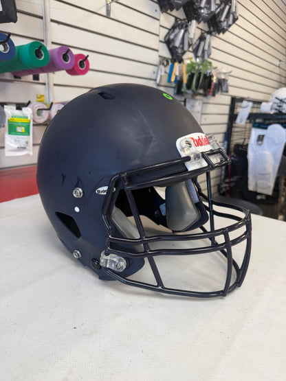 Riddell Victor-I navy blue Youth Football Helmet Lg/Xl (used)