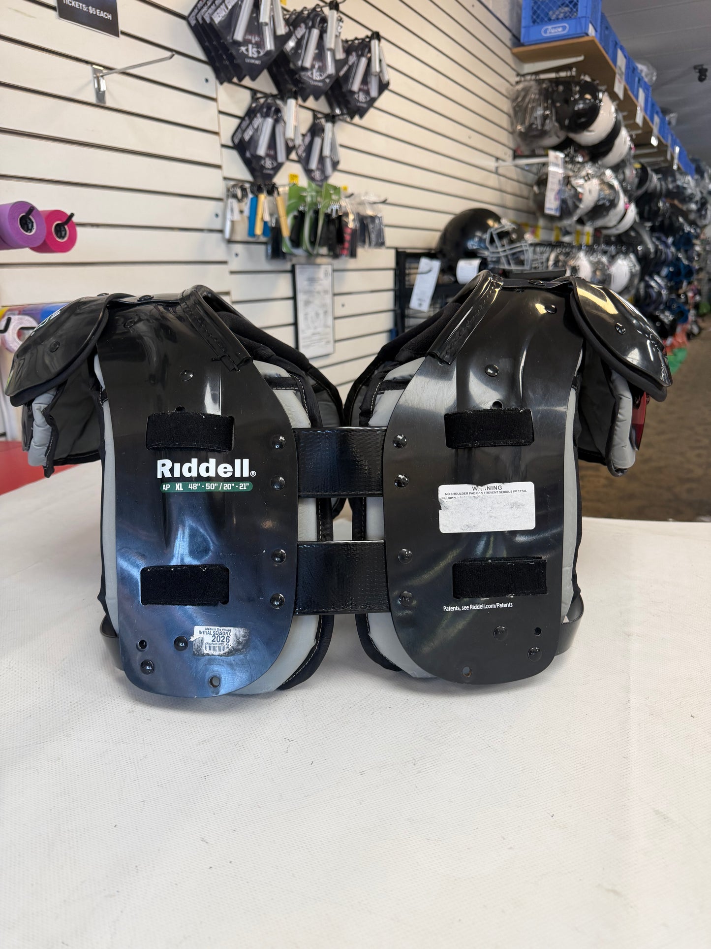 Riddell Power SPX XL Shoulder pads (used)