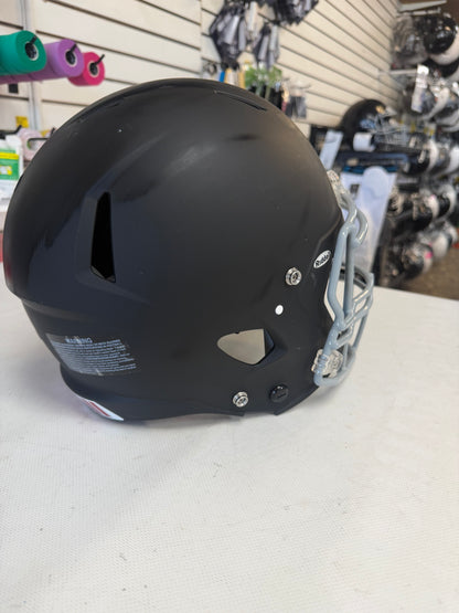 Riddell Victor-I Youth Lg/Xl matte black Football Helmet (used)