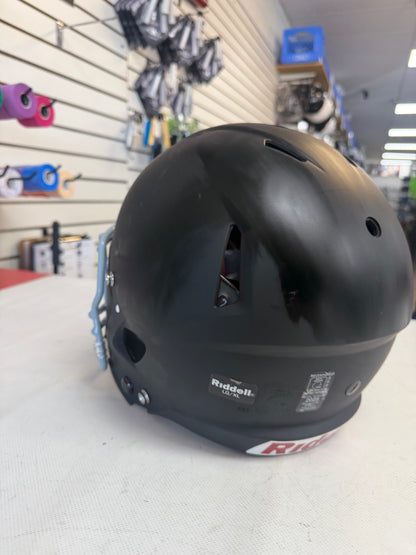 Riddell Victor-I Youth Lg/Xl matte black Football Helmet (used)