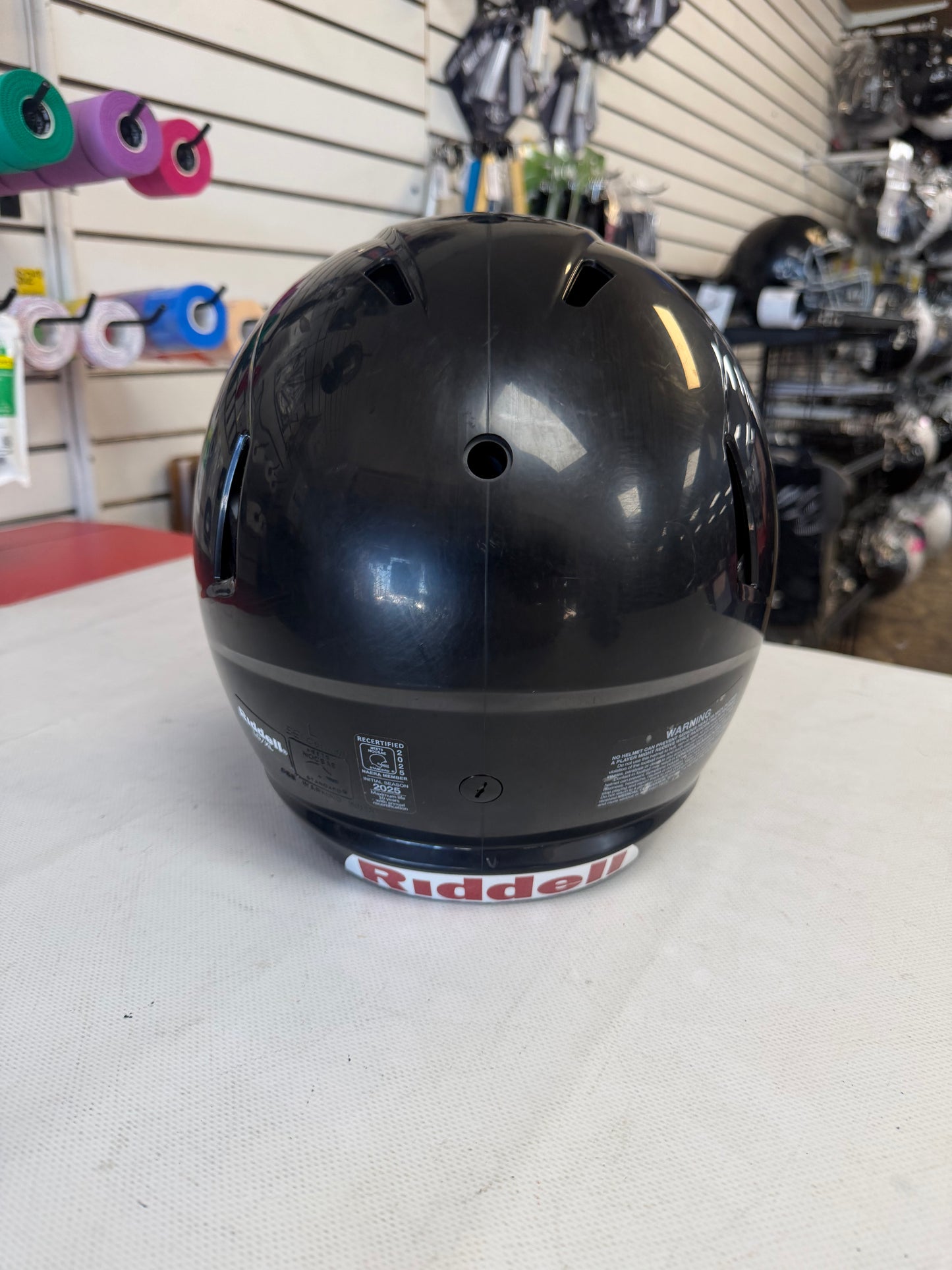 Riddell Victor-I Lg/Xl Black Football Helmet (used)