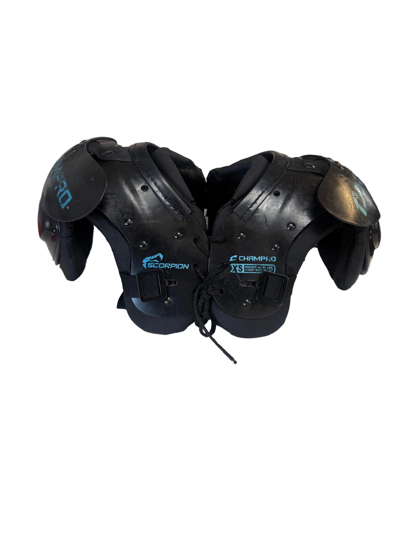 Champro Scorpion Youth XS Shoulder Pads (used)