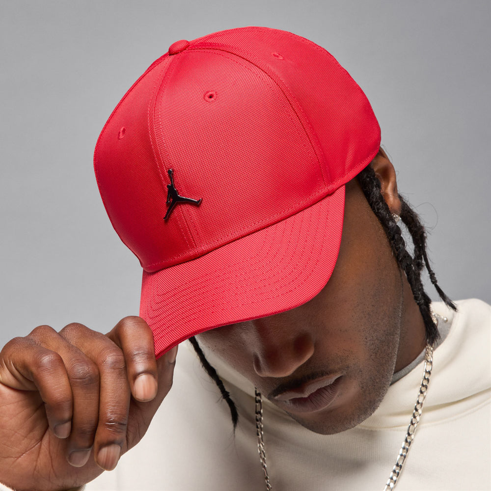 Jordan Rise Cap - Structured Bill - Metal Jumpman Strapback