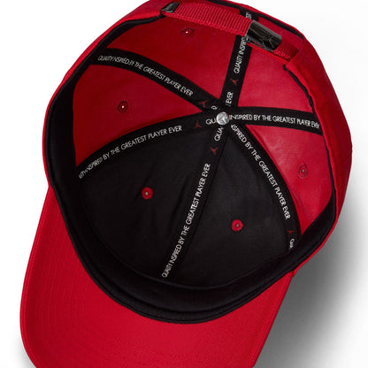 Jordan Rise Cap - Structured Bill - Metal Jumpman Strapback