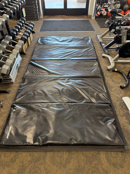 5’ x 10’ Tumbling/Wrestling Gym Mats with Velcro (used)