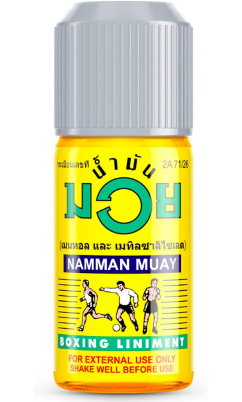 Muay Thai Liniment Oil - 30ml Relief – Sports Exchange