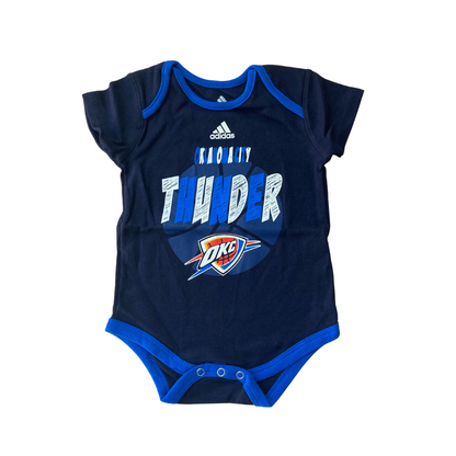 Oklahoma City Thunder Short Sleeved Onesies