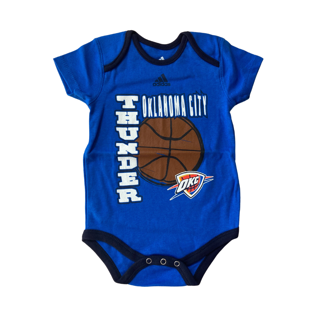 Oklahoma City Thunder Short Sleeved Onesies