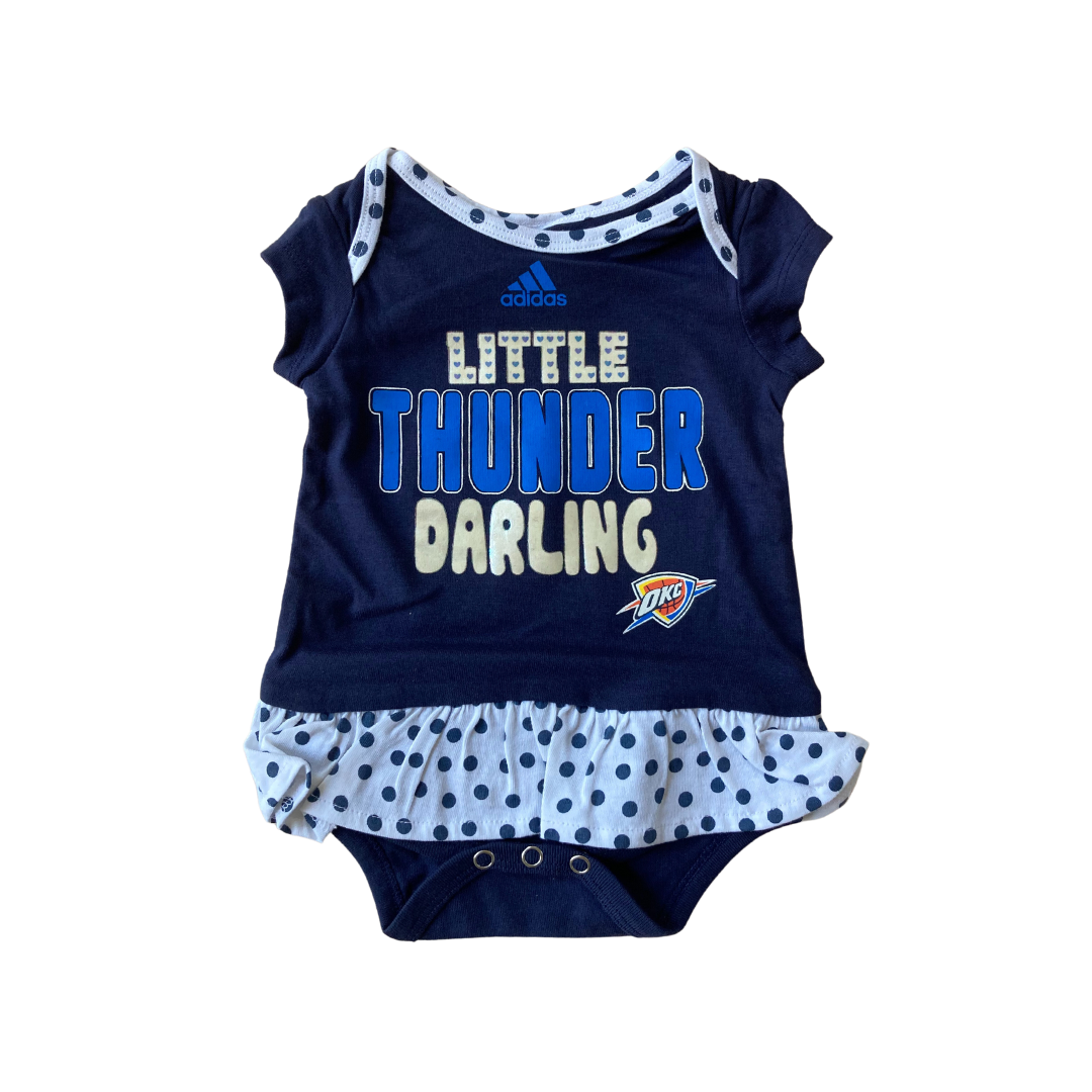 Oklahoma City Thunder Onesie/Bib/Booties Set