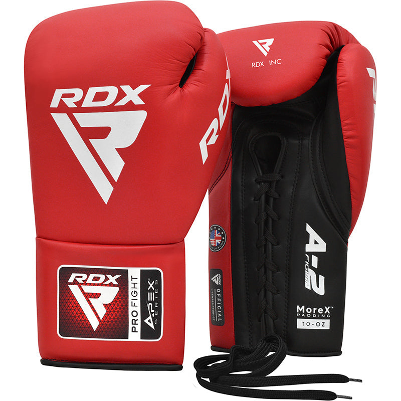 RDX Apex Competition Lace Up Boxing Gloves