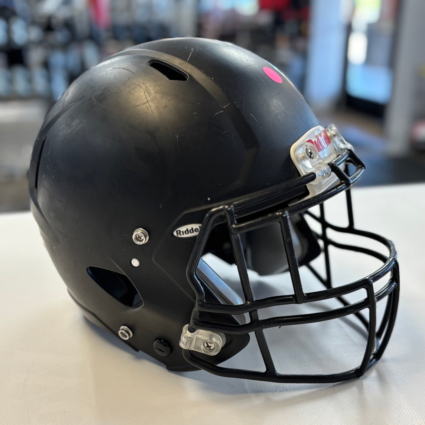 Riddell Victor-I 2021 Helmet - Matte Black -Youth L/XL (used)