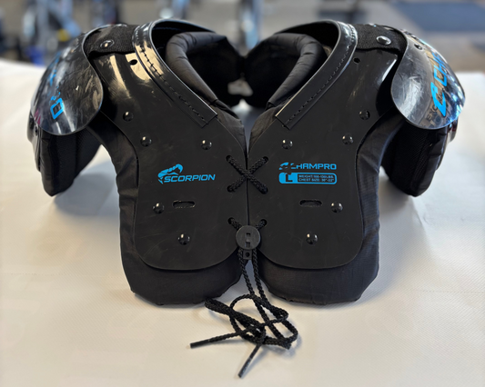 Champro Scorpion Shoulder Pads - Youth Large (Used)