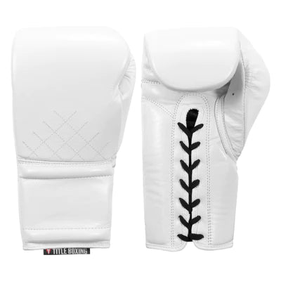 TITLE Boxing Ko-Vert Lace-up Gloves