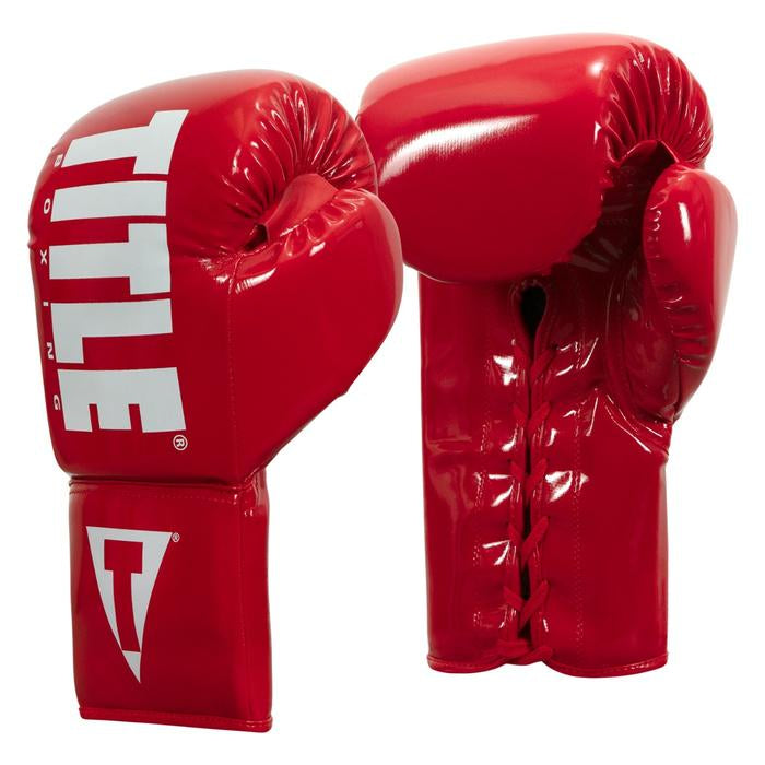 Title Boxing Inferno Intensity Lace Training Gloves - for Enhanced Performance and Comfort in Boxing