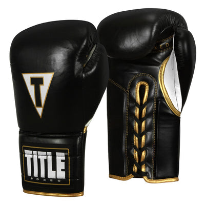 Title Boxeo Mexican Leather Training Gloves Quatro