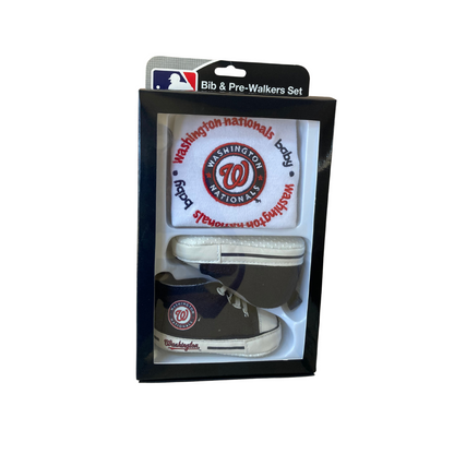 Washington Nationals Bib & Shoe Set