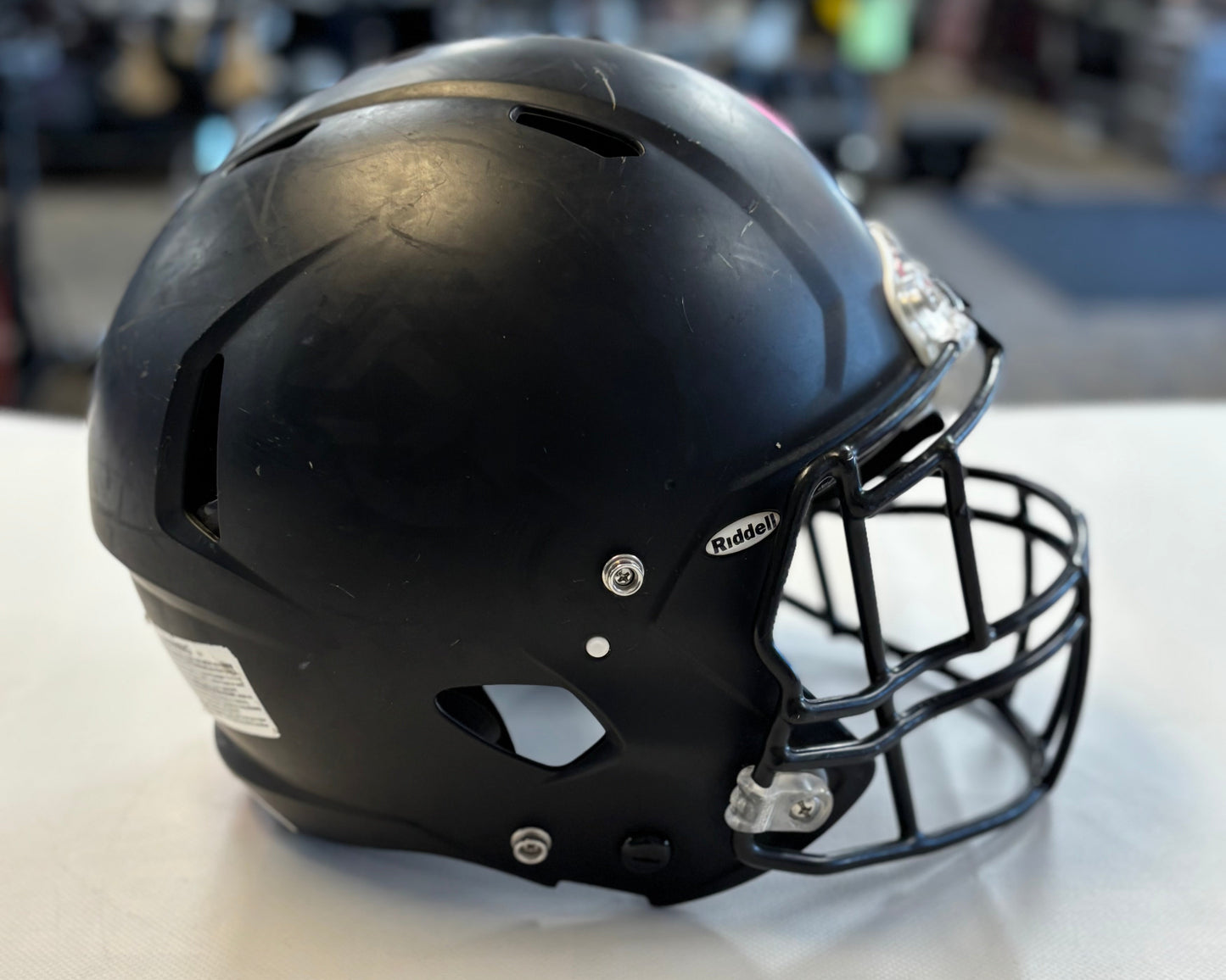 Riddell Victor-I 2021 Helmet - Matte Black -Youth L/XL (used)