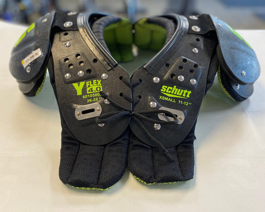 Schutt YFlex 4.0 Shoulder Pads - Youth XSmall (used)