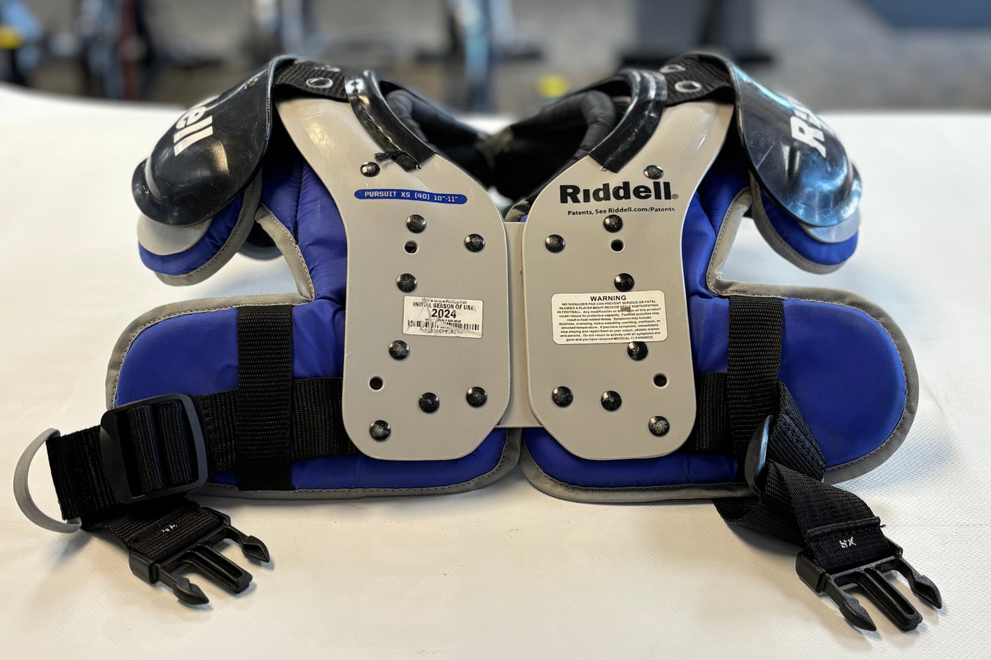 Riddell Pursuit Shoulder Pads - Youth XSmall (used)