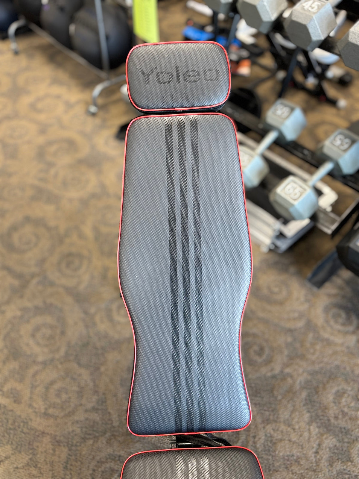 Yoleo Adjustable Weight Bench (used)
