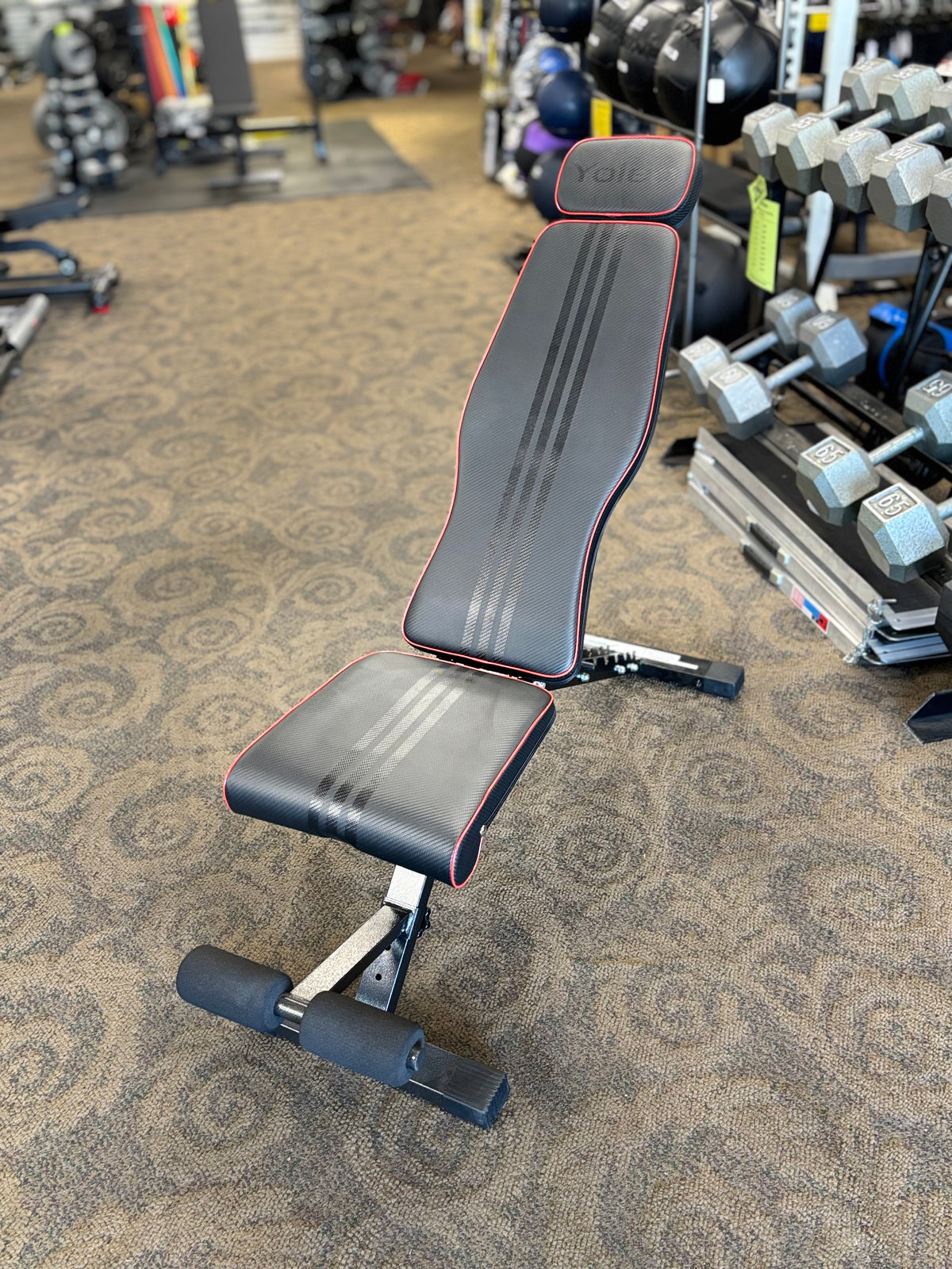 Yoleo Adjustable Weight Bench (used)