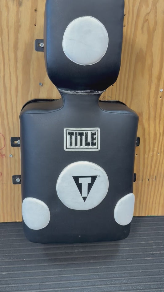 Title Boxing Wall Mount Training Bag (used)