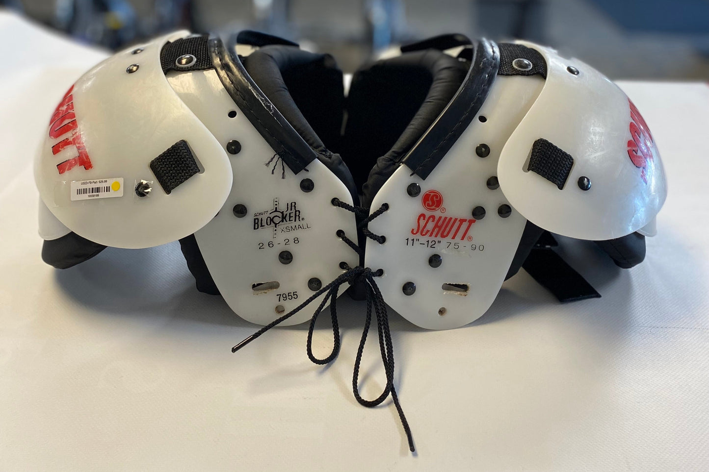 Schutt Shoulder Pads - Youth XSmall (used)